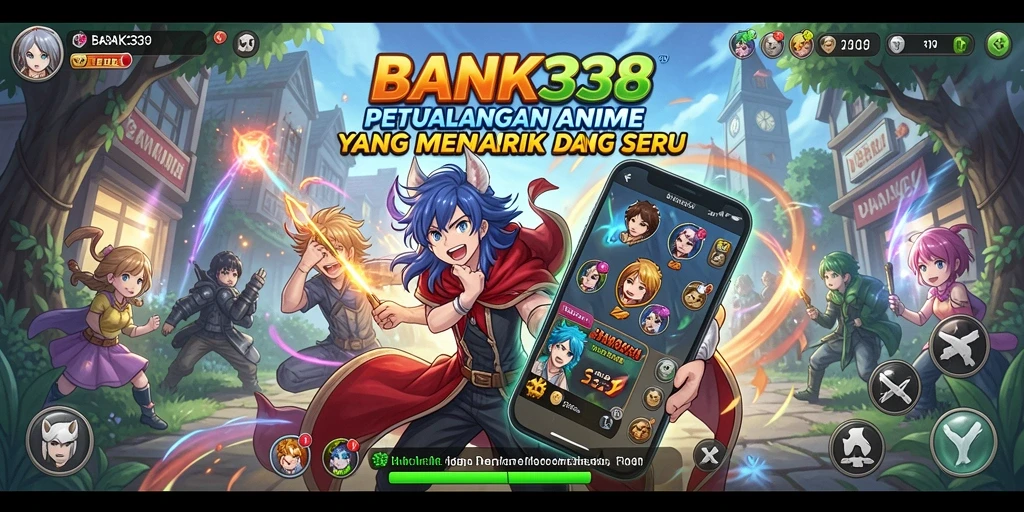 Gameplay seru dalam dunia anime yang penuh warna.
