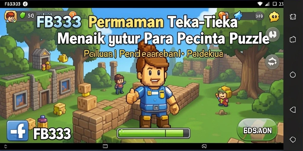 Tampilan gameplay FB333 yang menantang dan penuh warna.