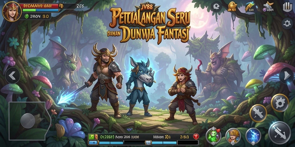 Gameplay JV88 menampilkan petualangan seru dan eksplorasi menantang.