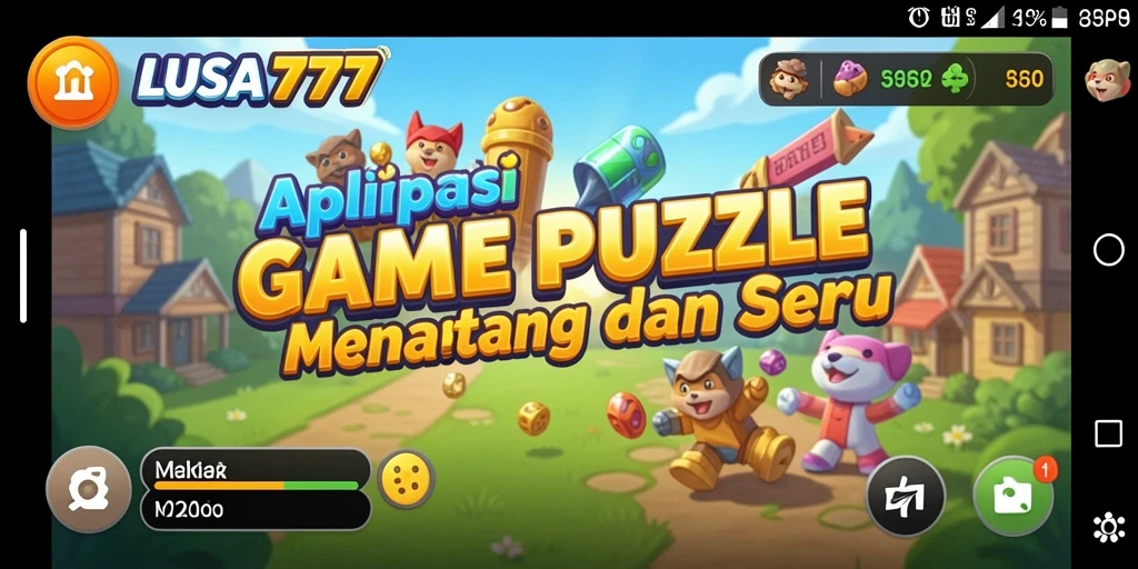 Gameplay LUSA777 yang penuh warna dan menantang.