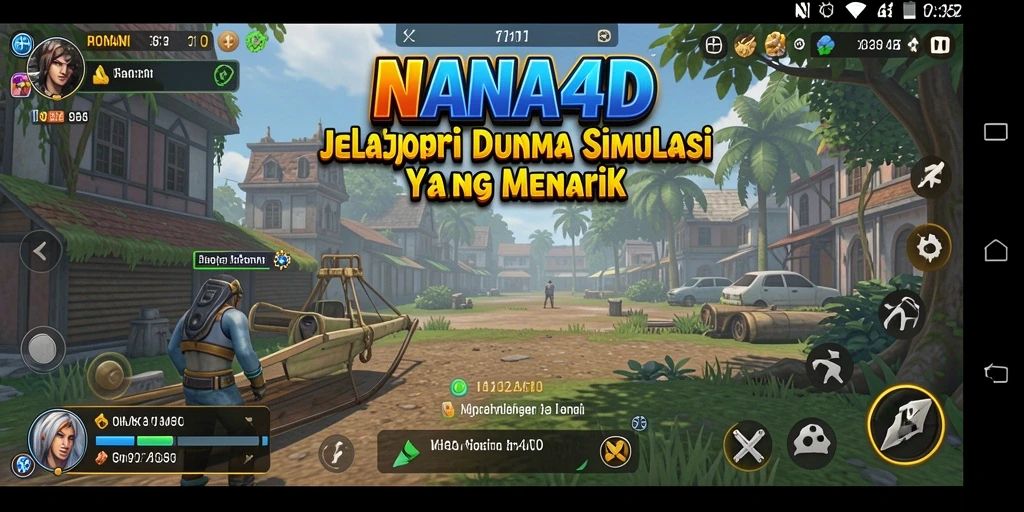 Tampilan menarik dari gameplay NANA4D yang menghadirkan simulasi mendalam.