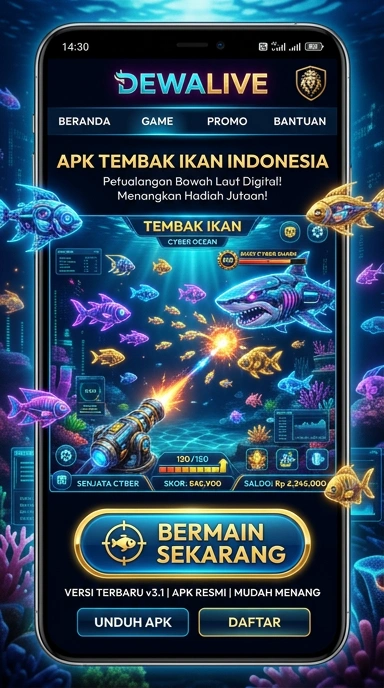Tampilan antarmuka Pusat Unduh dewalive yang intuitif.